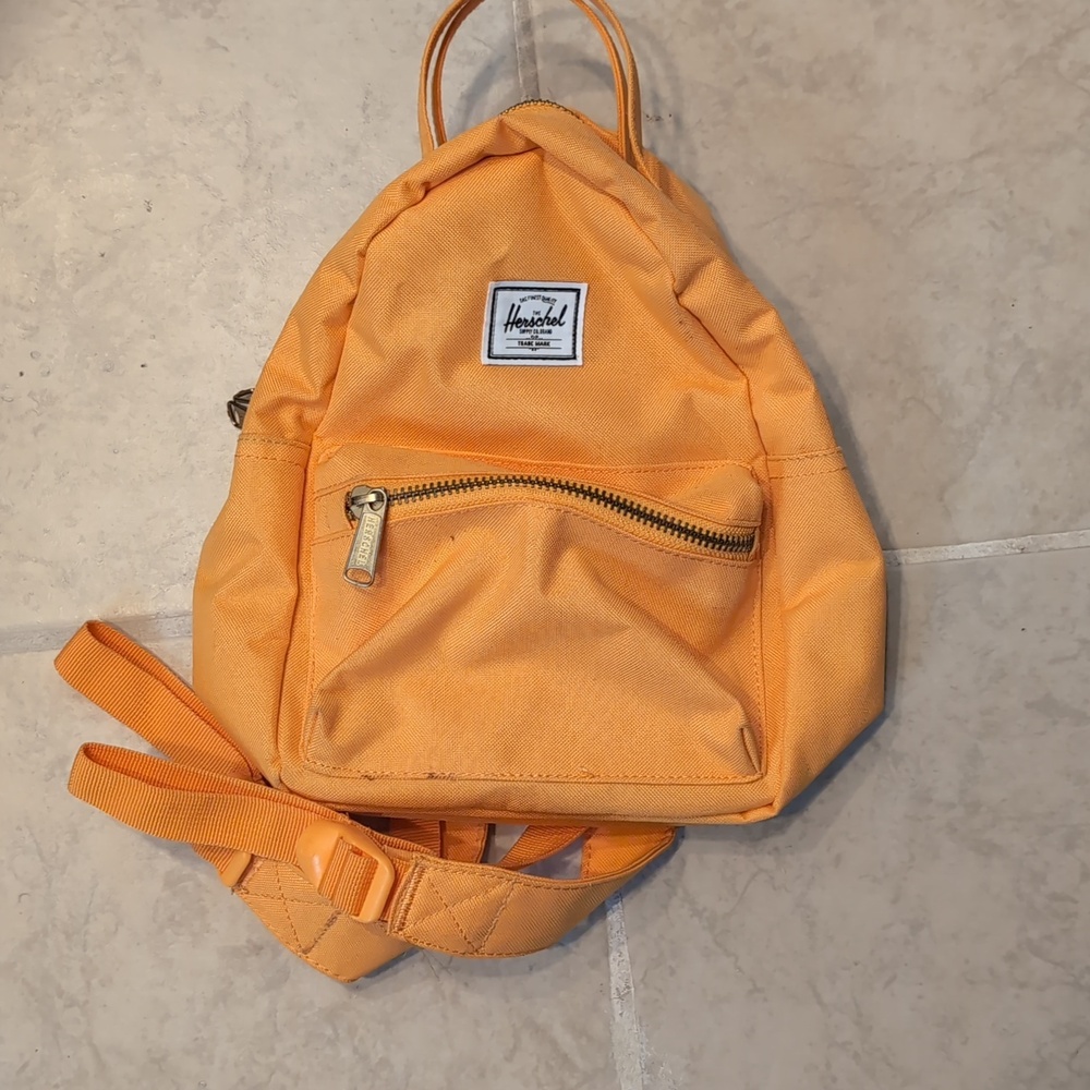 Herschel Mini Nova Orange Backpack - image 1